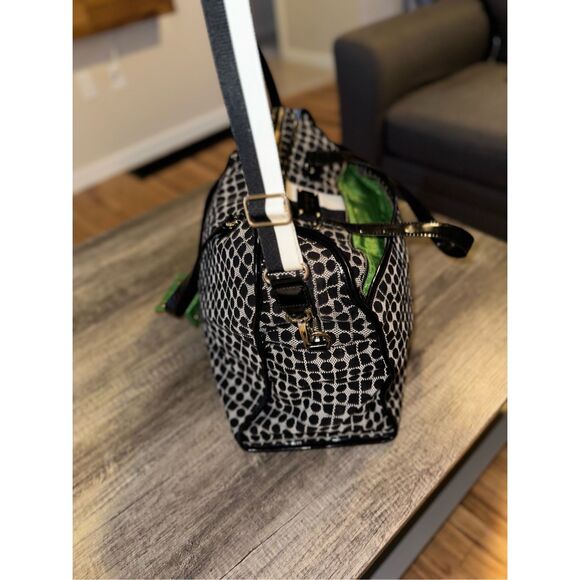 Kate Spade Noel Print Duffle Weekender duffle Bag - Picture 5 of 9